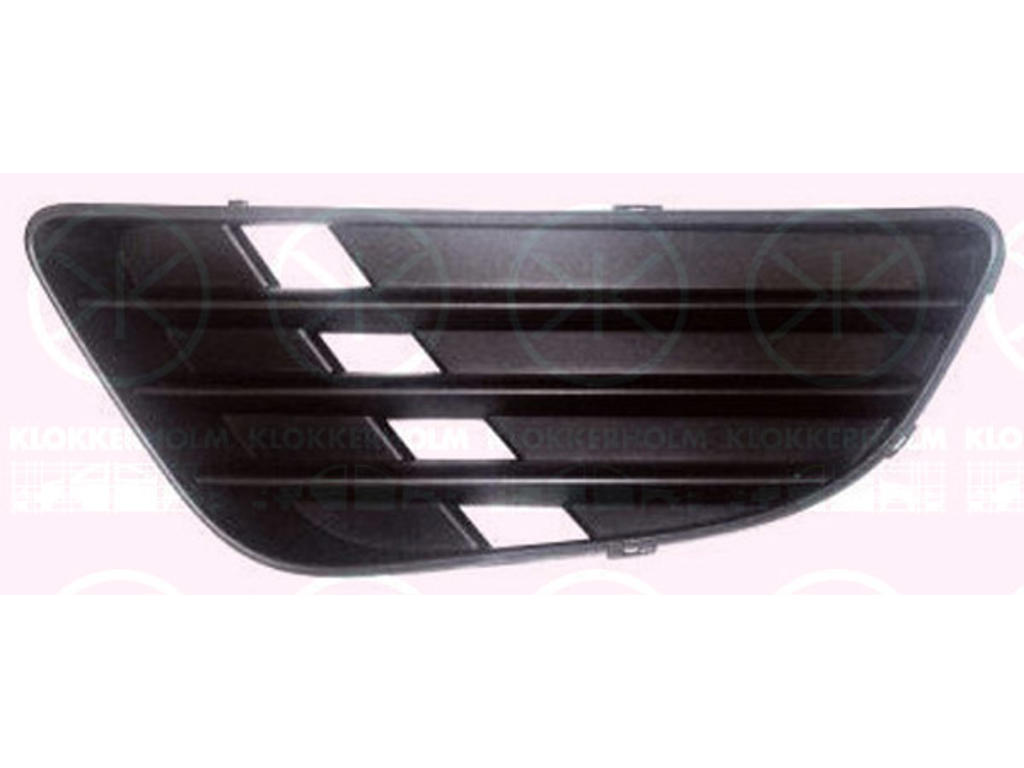 Ventilation Grille, bumper, black, Left Front, Outer section