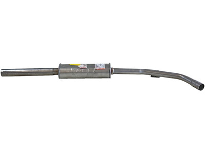 Centre Muffler, See accessories list for additionally required parts:  
