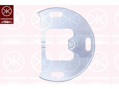 Bromssköld, framaxel, för bromsskivediameter [mm]: 290, Diameter 1/diameter 2 [mm]: 290/124, förzinkad