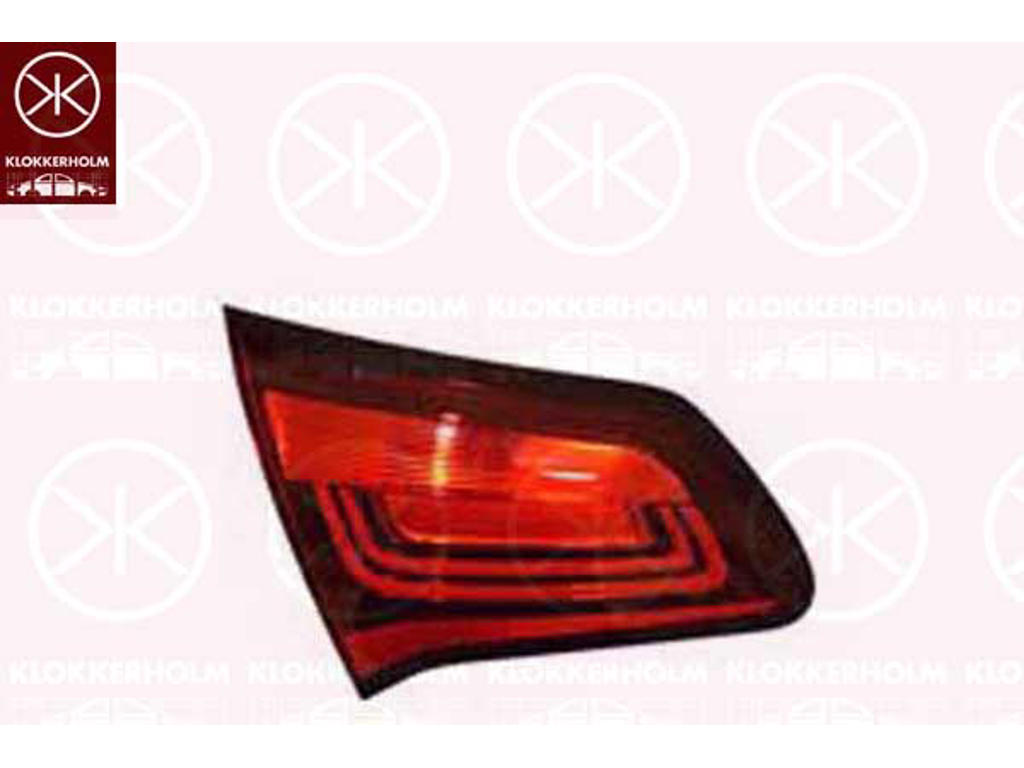 Tail Light Assembly, 5-drs, Left, Inner Section, with bulb holder, Varroc