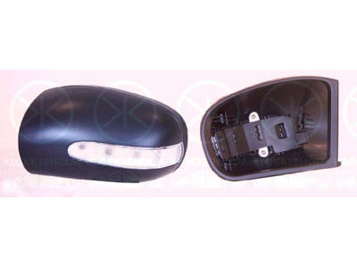 Housing, exterior mirror, with indicator, Left