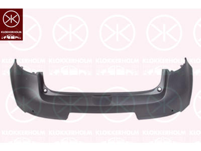 Bumper, Trim Level: Sports Line, Rear, w/primer, 5-drs