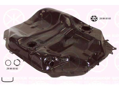 Fuel Tank, 45L, inj, with gaskets/seals