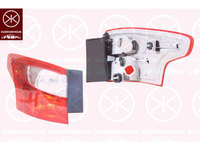 Baglygte, LED, uden lampeholder, venstre