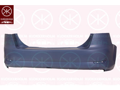 Bumper, w/primer, 5-drs, Rear