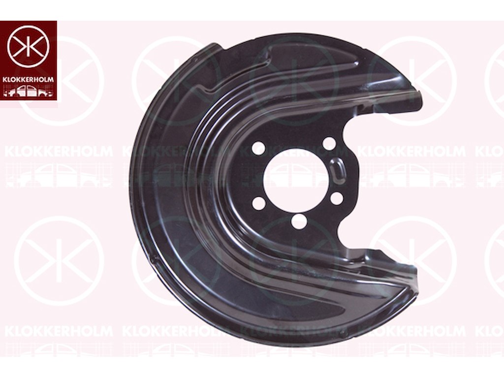 Bromssköld, Bakaxel höger, Diameter (mm): 272, förzinkad