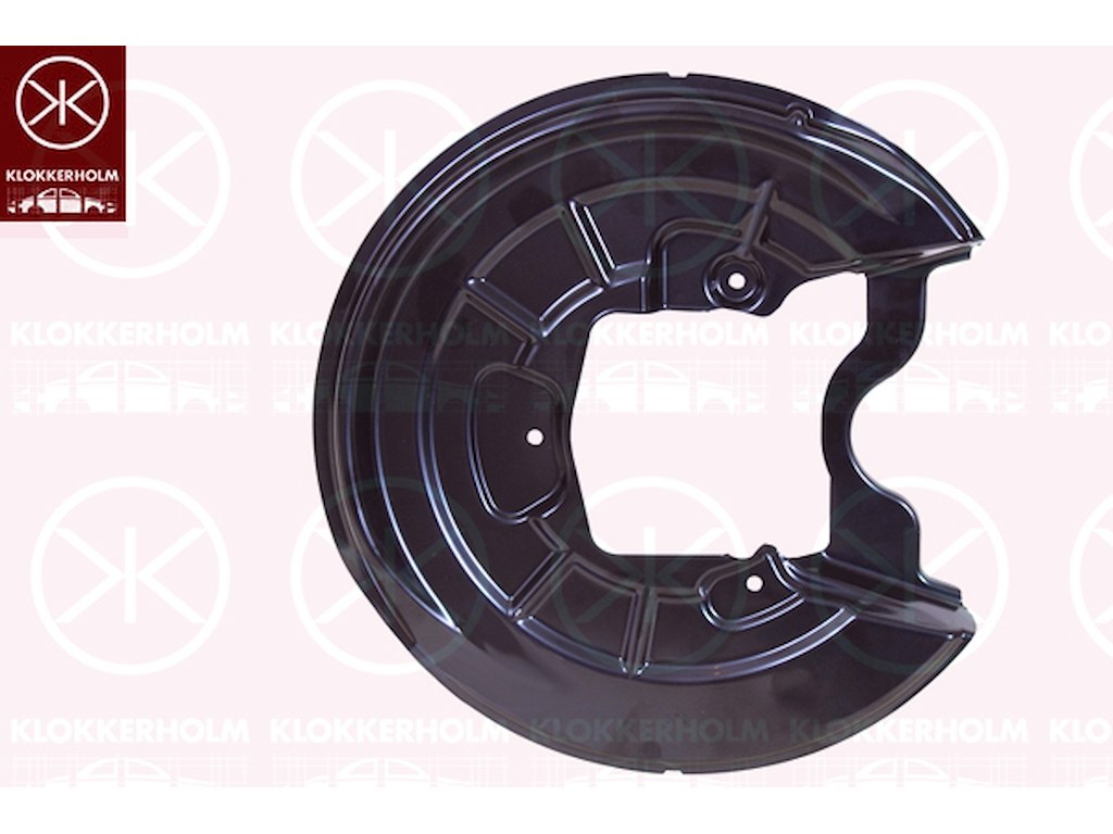 Bremseskjold, bremseskive, 4WD, høyre bakaksel, for bremseskive diameter [mm]: 282