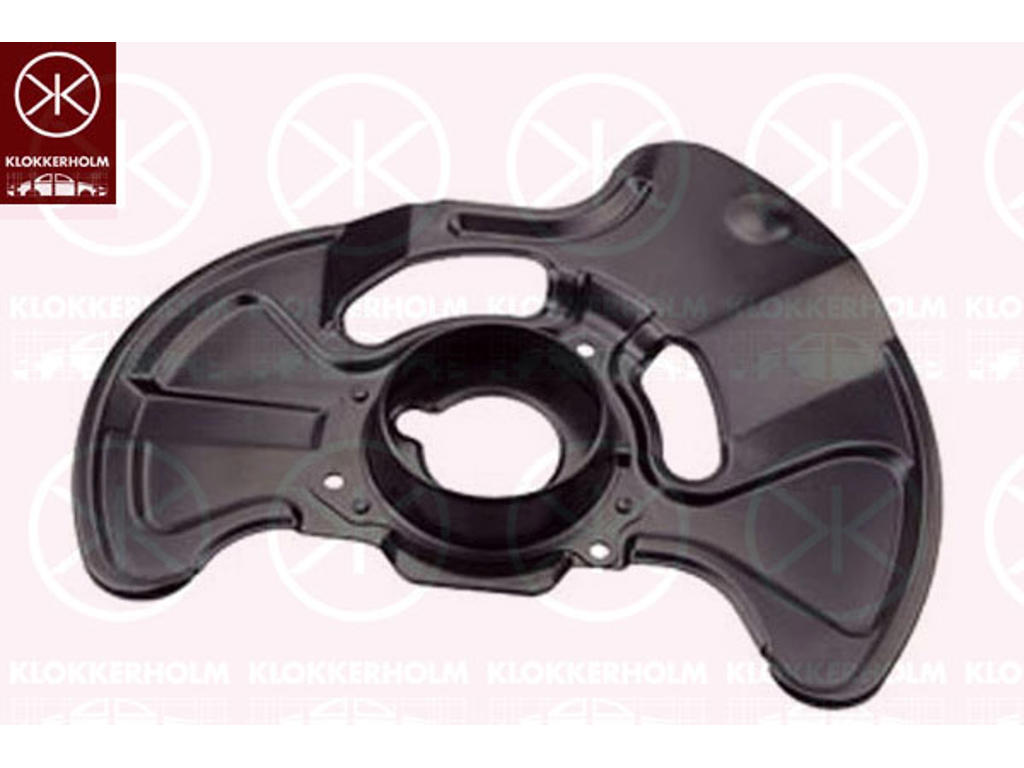 Splash Guard, brake disc, Front Axle Left