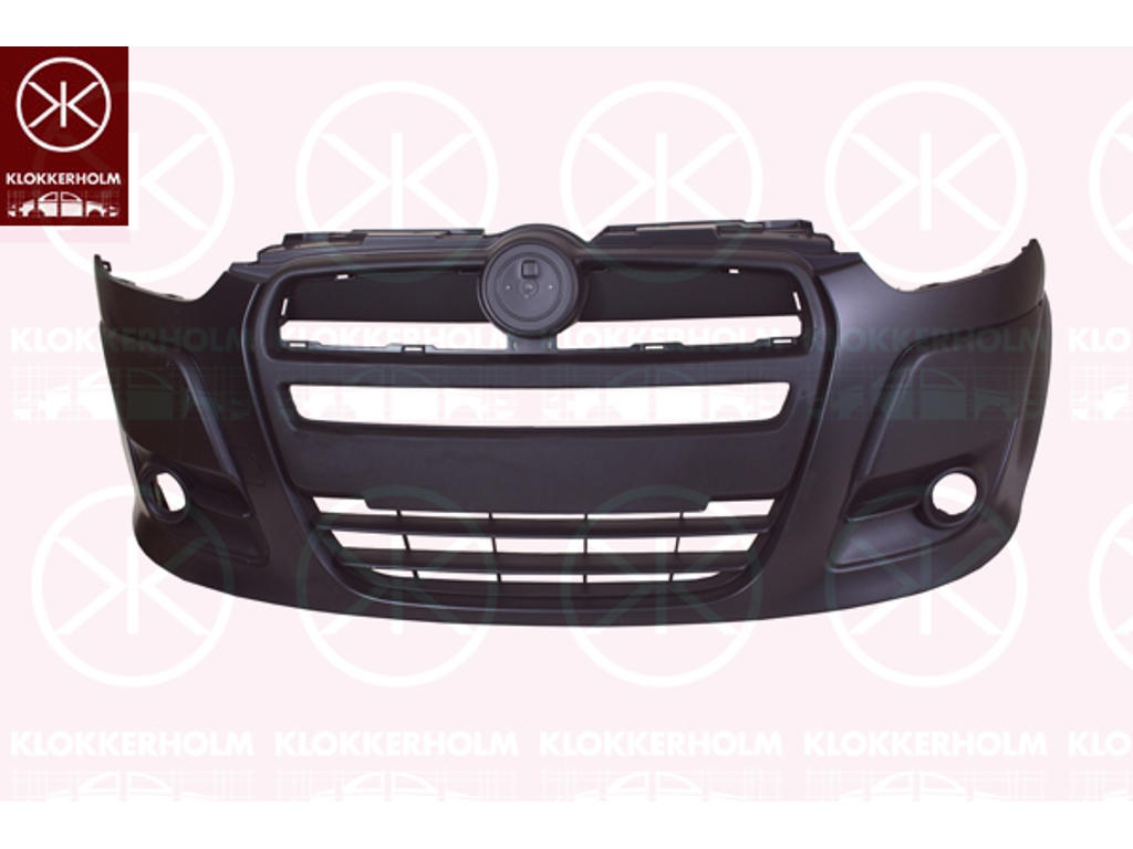 Bumper, Front, with hole(s) for fog lights, w/primer