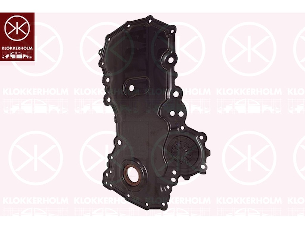 Cover, timing belt, with shaft seal