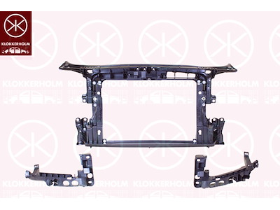 Radiator Support, Plastic, Full Body Section