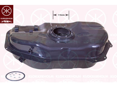 Brændstoftank, inj.