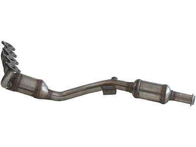 Catalytic Converter, with mounting parts, Euro 4