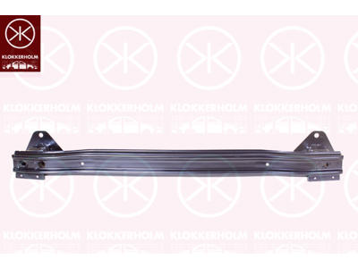 Support, bumper, Rear, Steel