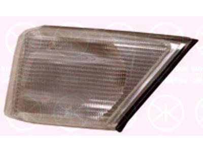 Blinker, utan lamphållare, vit, Höger