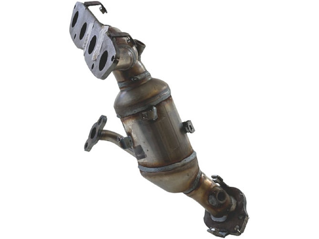 Catalytic Converter, with mounting parts, Euro 5, Emission Standard: Euro 6