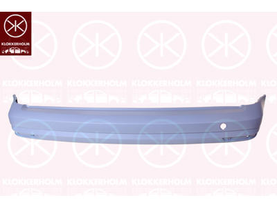 Bumper, w/primer, Rear, Trim Level: KORT MODEL