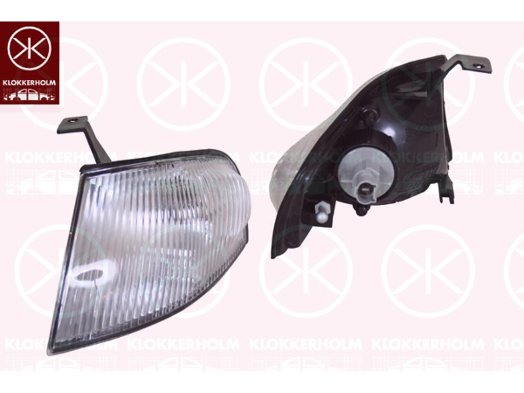 Blinker, med lamphållare, vänster fram