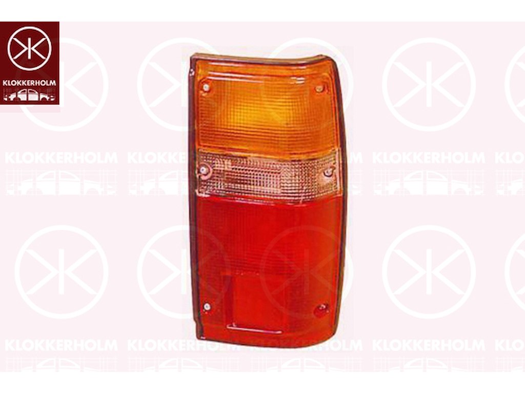 Tail Light Assembly, with bulb holder, Right