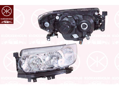 Hauptscheinwerfer, rechts, Beleuchtungsstärke [lx]: 20, H1, HB3, mit Stellmotor für LWR
