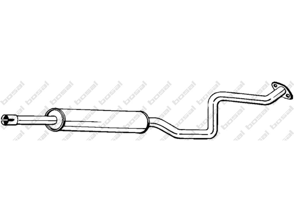 Centre Muffler