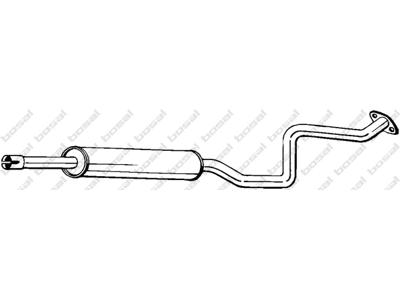 Centre Muffler