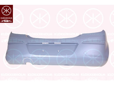 Bumper, w/primer, 3-drs, Rear, Trim Level: Sport, GSI, XSI, SRI