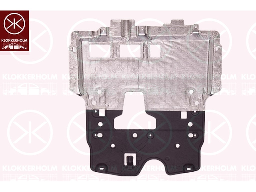 Engine Cover, Aluminium, Material: Cotton Mix, Front, Centre Section