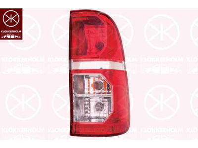 Tail Light Assembly, without bulb holder, Right, Indicator Colour: Crystal clear