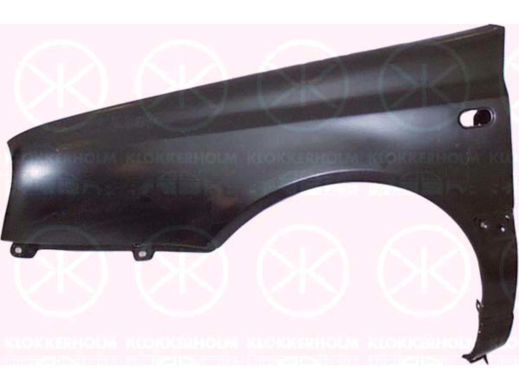 Wing, Left Front, without hole for aerial, with hole for direction indicator