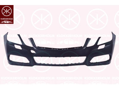Буфер, с грунтовкой, Avantgarde, спереди, с отверстием / отверстиями для форсунки омывателя