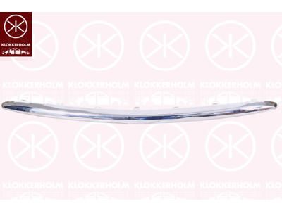 Ventilation Grille, bumper, Front, chrome, Centre Section