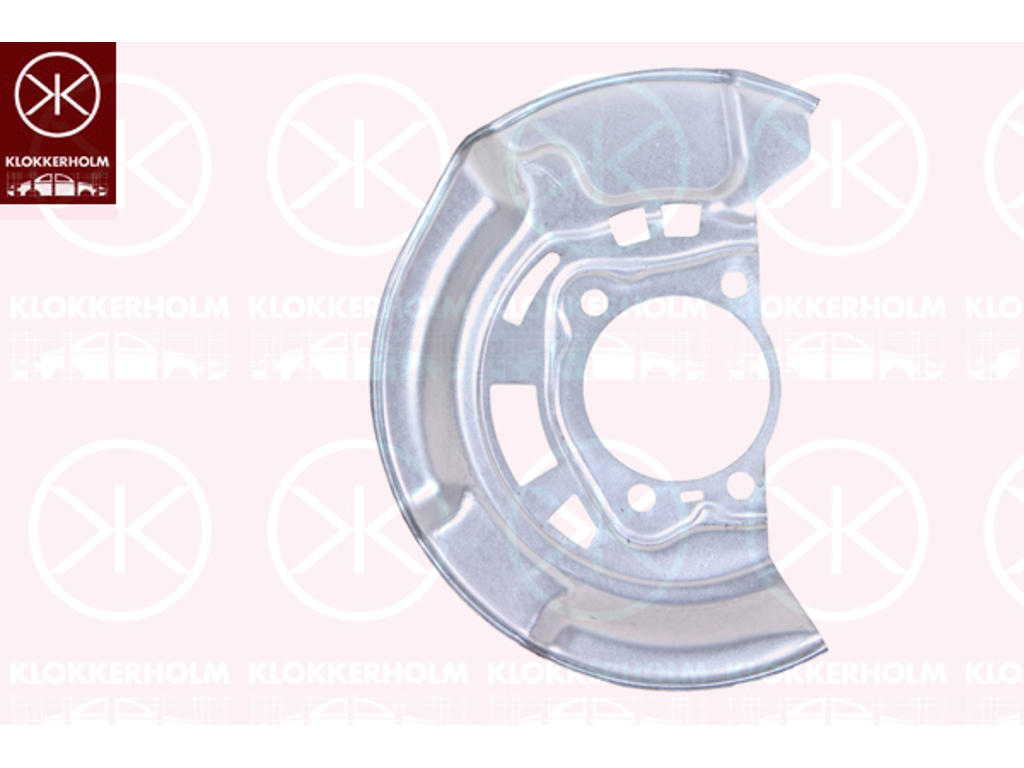 Bromssköld, framaxel höger, Diameter 1/diameter 2 [mm]: 310/90, förzinkad
