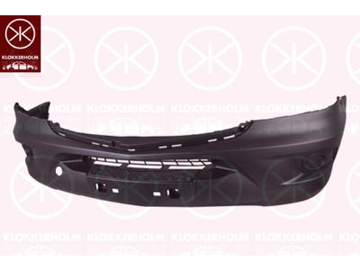 Bumper, Front, black