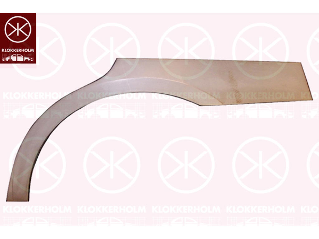 Quarter Panel, 4-dr, Left, Wheel Arch Border, Repair Panel