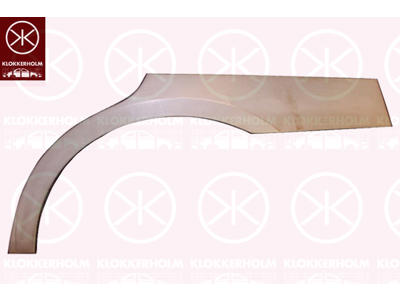 Quarter Panel, 4-dr, Left, Wheel Arch Border, Repair Panel