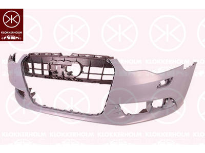 Bumper, Front, with hole(s) for washer nozzle, not for trim level: S-LINE, w/primer