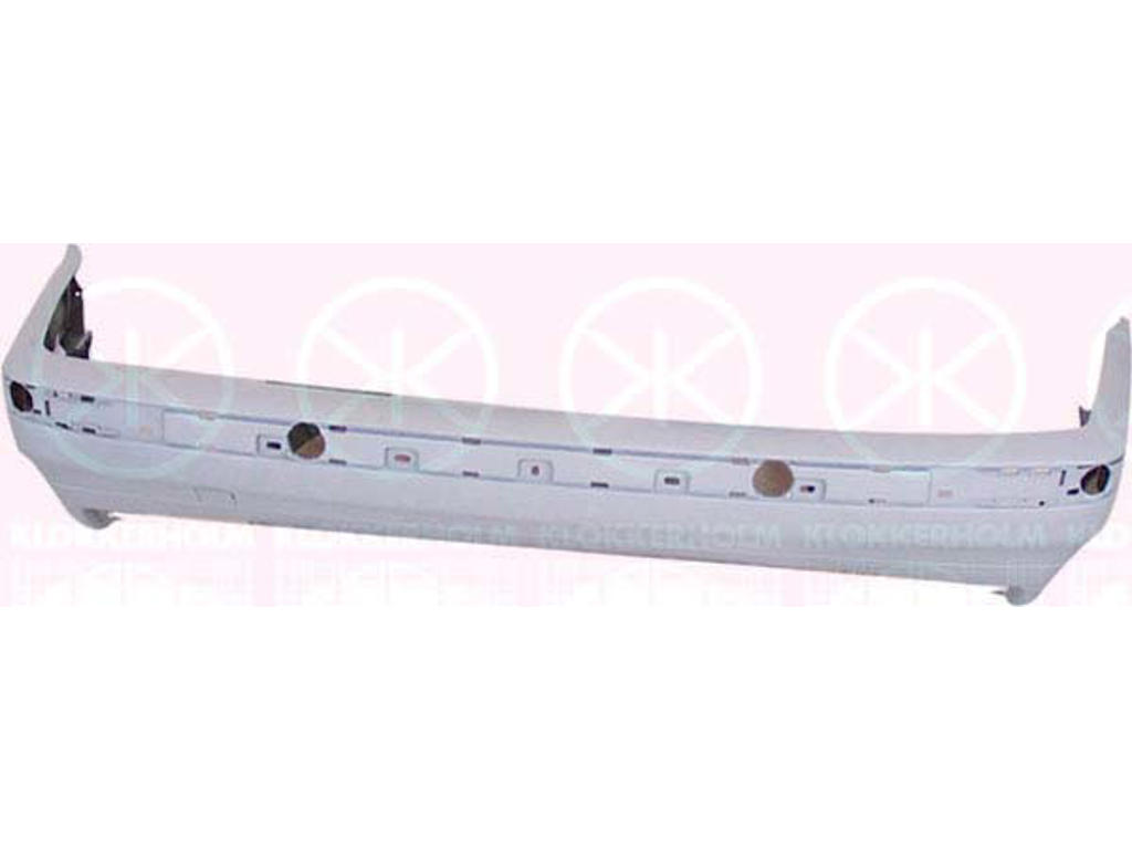 Bumper, w/primer, Rear