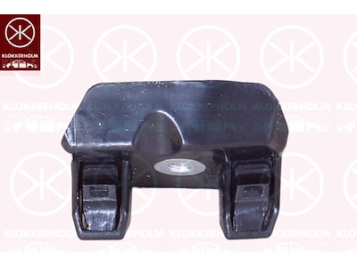 Mounting Bracket, bumper, Plastic, Left Front