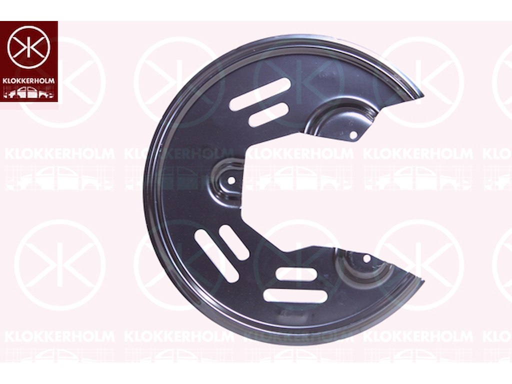 Bromssköld, Bakaxel höger, förzinkad