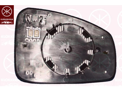 Mirror Glass, exterior mirror, Aspherical, Heatable, Left