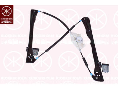 Window Regulator, 4-dr, Left Front, Manual