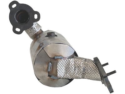 Catalytic Converter, with mounting parts, Emission Standard: Euro 6