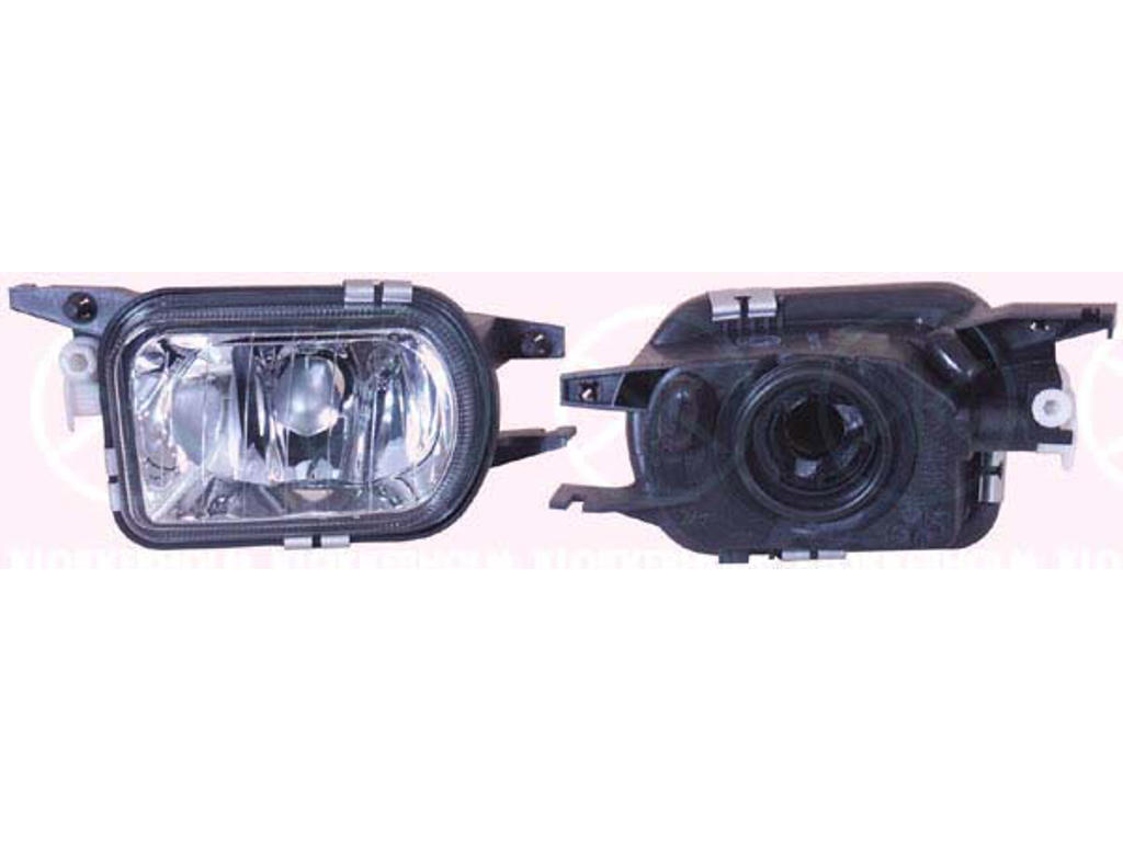 Front Fog Light, HB4, Crystal clear, Right Front