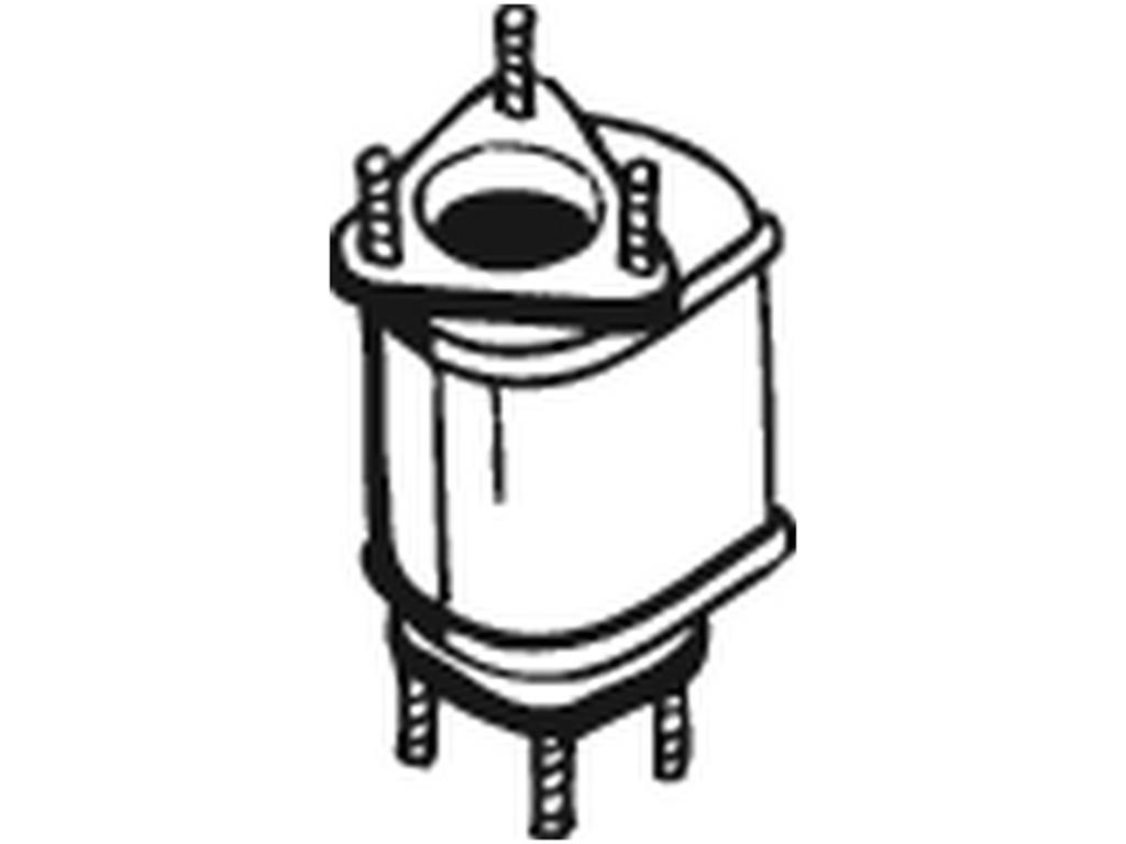 Catalytic Converter, with accessories