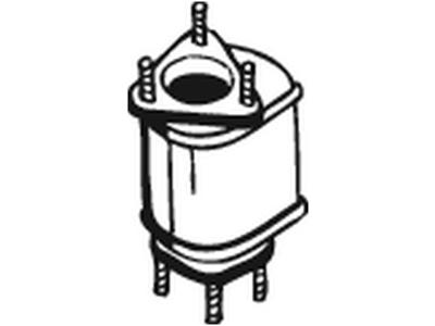 Catalytic Converter, with accessories