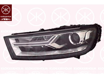 Forlygte, højre, Bi-Xenon, til køretøjer med kurve-lys, med kørelys (LED), med indstillingsmotor for LWR, uden styreenhed til Xenon, D5S