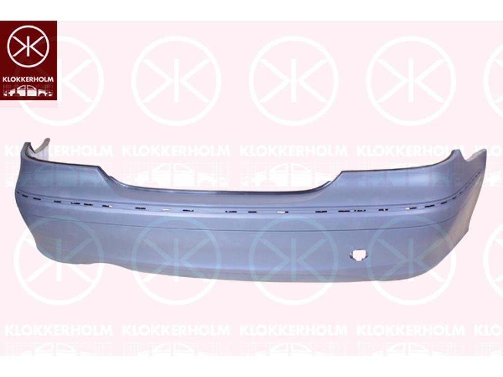 Bumper, w/primer, Rear