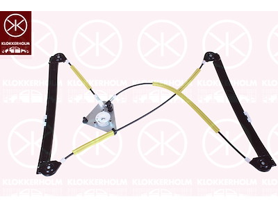 Window Regulator, 3-drs, OE-type, without electric motor, Electric, Left