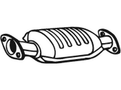 Catalytic Converter, with mounting parts, Emission Standard: Euro 1, Emission Standard: Euro 2